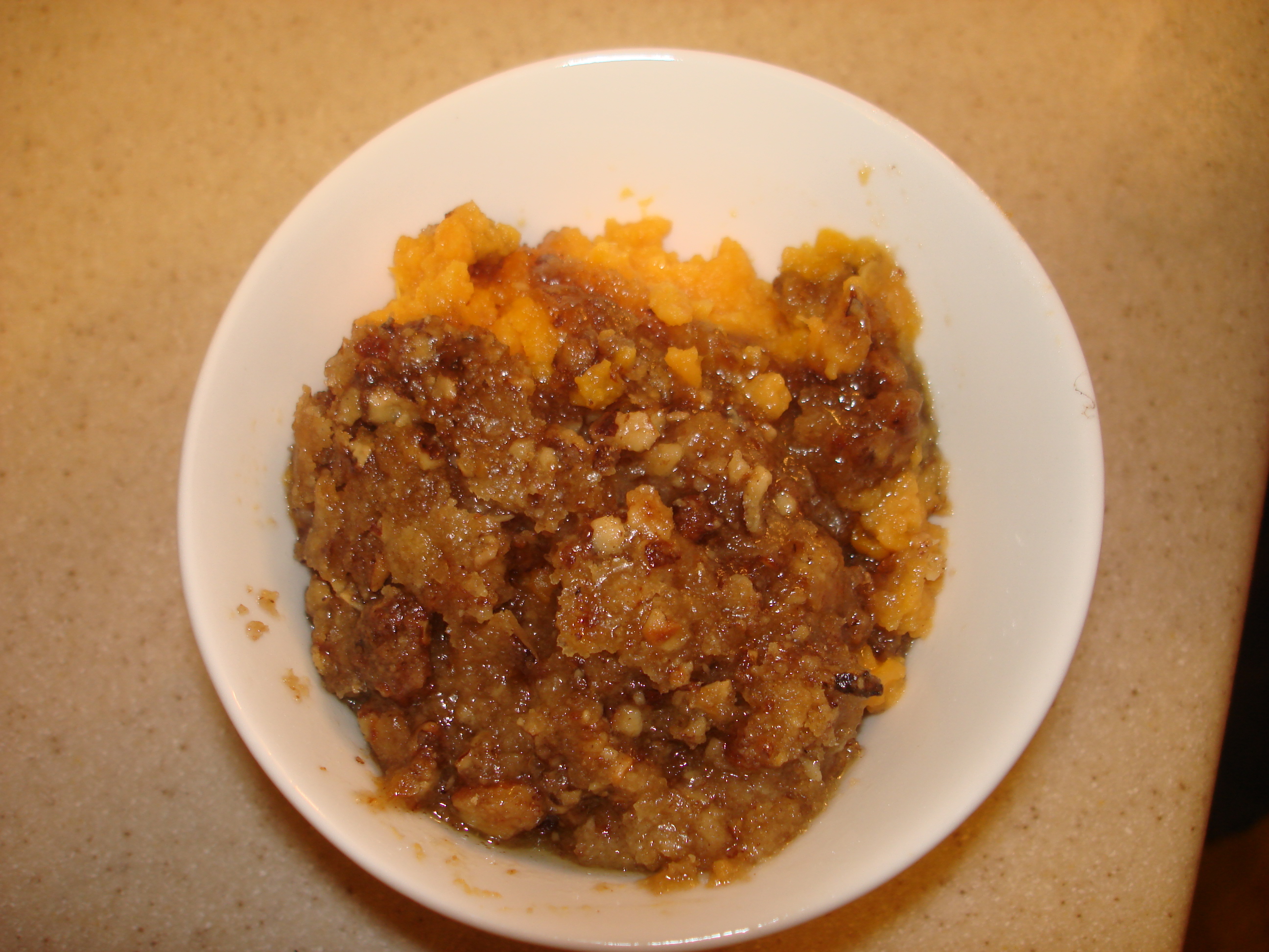 Sweet Potato Streusel Thanksgiving Side Dish by Felt Like a Foodie