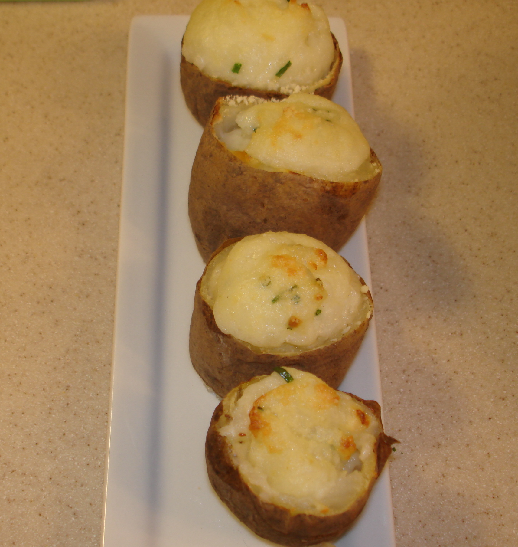 Foodie Recipe for Double baked potato