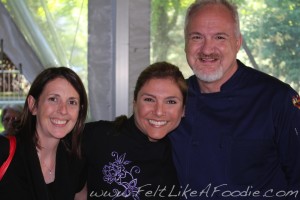 Art Smith came to support his friend, Lorena Garcia at her book signing.