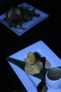 Red Team: Teacup Eggs, chawanmushi, wrapped egg sheet, tobanjan sauce