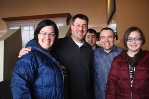 Thanks to the Food Crew for showing up and supporting me!