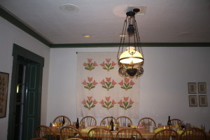 I loved this dining room!