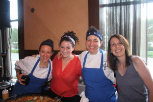 Ada representing for all the female chefs in Chicago!