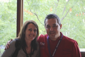 Guess who I found in Hot! Hot! Hot! Chef Cory Morris from Mercat a la Planxa.