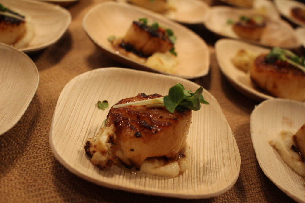 McCormick & Schmick's seared scallop with miso