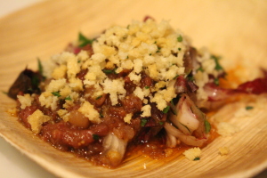 Bistrot Zinc's Grilled Radicchio Salad with Merguez Sausage and Fig Vinaigrette