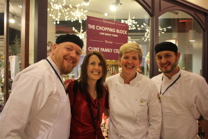 Part of the extraordinary team from The Chopping Block. Love these people!