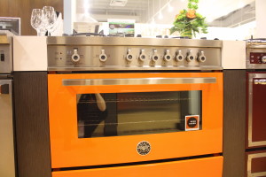 This was the most beautiful kitchen appliance (Bertazzoni) I've ever seen!  